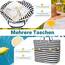 Strandtasche Badetasche Große XXL mit Reißverschluss Familie Beach Bag Shopper Damen, Leicht Faltbare Grosse Schwimmbadtasche, Urlaub Must Have Einkaufstaschen für Reisen Einkaufen Picknick Alltag