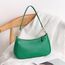 WantGor Clutch Tote Handtaschen, Umhängetasche für Frauen Crossbody Taschen Mini Hobo Bag Retro Vegan Leder Trendy Handtasche (Dunkelgrün)