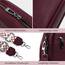TIAASTAP Damen Umhängetasche Klein Leder Handtasche Crossbody Bag Crossbag Schultertasche Damen Tasche Moderne Taschen mit breitem Schultergurt und 3 Fächern