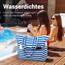 Strandtasche XXL Familie Große Beach Bag Badetasche mit Reißverschluss Shopper Damen, Leicht Faltbare Grosse Schwimmbadtasche, Urlaub Must Have Einkaufstaschen für Reisen Einkaufen Picknick Alltag