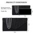 OSDUE Kettentasche, Clutch Damen, Glitzer Abendtasche, Elegante Envelope Tasche Kettentasche Schultertaschen für Hochzeit Party Freizeit Date