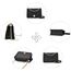Travistar Kleine Umhängetasche Damen – Handtasche Damen Klein aus Kunstleder, Kette Schulterriemen Tasche Crossbody Bag mit Reißverschluss, Schultertasche für Alltag, Reisen & Geschenk