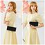 OSDUE Kettentasche, Clutch Damen, Samt Abendtasche, Elegante Envelope Tasche Kettentasche Schultertaschen für Hochzeit Party Freizeit Date (Schwarz)