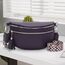 LANXINGLUO bauchtasche damen Lila umhängetasche damen mittelgroß crossbody bag Mit Kreditkartenfach und 2 Schultergurten bags for women