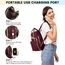 LOVEVOOK Rucksack Damen Klein Cityrucksack Handtasche 2 in 1 Wasserdicht 13.3 zoll Laptop Schultasche Mini Backpack Women Elegant Tagesrucksack Kleiner Casual Daypack für Reise Freizeit Arbeit