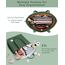 KALIDI FANCY FOREST Wildleder Handtasche Damen Große Handtasche mit Reißverschluss Wildleder Tote Bag Shopper Tasche Schultertasche für Arbeit Schule