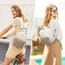 LOVEVOOK Kleiner Rucksack Damen Klein Cityrucksack Handtasche 2 in 1 Wasserdicht Tagesrucksack Mini Backpack Women Elegant Casual Daypack für Reise Freizeit Einkauf Arbeit