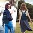 LOVEVOOK Kleiner Rucksack Damen Klein Cityrucksack Handtasche 2 in 1 Wasserdicht Tagesrucksack Mini Backpack Women Elegant Casual Daypack für Reise Freizeit Einkauf Arbeit