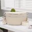 LANXINGLUO bauchtasche damen beige umhängetasche damen mittelgroß crossbody bag Mit Kreditkartenfach und 2 Schultergurten bags for women