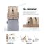 LOVEVOOK Rucksack Damen Groß, 15,6 Zoll Laptop Rucksacktasche Schulrucksack Teenager, Wasserdicht Arbeitstasche Handtasche 2 in 1, Lehrertasche Tagesrucksäcke für Reise Uni Business, Beige Khaki