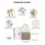 LOVEVOOK Rucksack Damen Klein Cityrucksack Handtasche 2 in 1 Wasserdicht 13.3 zoll Laptop Schulrucksack Mini Backpack Women Elegant Tagesrucksack Kleiner Casual Daypack für Reise Arbeit