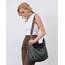 Prite Shopper Tasche Damen Groß Cord Tasche Tote Bag mit Verstellbarem Schultergurt für College Schule Arbeit Reisen Einkaufen（Grau）