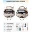 LOVEVOOK Rucksack Damen Klein Cityrucksack Handtasche 2 in 1 Wasserdicht 13.3 zoll Laptop Schulrucksack Mini Backpack Women Elegant Tagesrucksack Kleiner Casual Daypack für Reise Arbeit