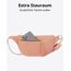 Expatrié Bauchtasche Damen Rosa - Alice Small - Gürteltasche für Festival, Reisen & Alltag aus Veganem Leder - Brusttasche Stylisch - Wasserabweisend