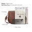 AFKOMST Umhängetasche für Damen Kleiner Beutel und Schultertasche Vintage Sattel Handtaschen Veganes Leder, Small