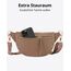 Expatrié Bauchtasche Damen Braun - Alice Small - Gürteltasche für Festival, Reisen & Alltag aus Veganem Leder - Brusttasche Stylisch - Wasserabweisend