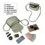 AFKOMST Damen Umhngetasche, Vintage-Sattelhandtasche, veganes Leder, lichtgrn, 23,5 x 9,5 x 18 cm