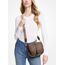 AFKOMST Umhängetasche für Damen Kleiner Beutel und Schultertasche Vintage Sattel Handtaschen Veganes Leder, Small