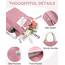 Prite Shopper Tasche Damen Groß Cordtaschen Tote Bag Cord Beuteltasche Stofftasche mit Verstellbarem Schultergurt für Arbeit Reisen Einkaufen Schule College