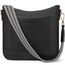 BOSTANTEN umhängetasche damen mittelgroß Handtaschen damen-schultertaschen aus PU Leder shopper tasche für Frauen Hobo Crossbody Bags mit verstellbarem Farbigem Riemen Schwarz