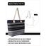 DonDon große Strandtasche XXL mit Reißverschluss - Umhängetasche Damen - große Badetasche für Urlaub vielseitige Shopper Tasche Damen für Strand Urlaub Must Haves Beach bag - Baltic Dream