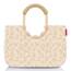reisenthel loopshopper M leo vanilla – Stabile Tasche mit praktischen Fächern aus recycelten PET-Flaschen – Eleganz beim Einkaufen, viel Funktion inklusive!