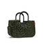 reisenthel loopshopper M teddy leo olive – Stabile Tasche mit praktischen Fächern aus recycelten PET-Flaschen – Eleganz beim Einkaufen, viel Funktion inklusive!