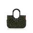 reisenthel loopshopper M teddy leo olive – Stabile Tasche mit praktischen Fächern aus recycelten PET-Flaschen – Eleganz beim Einkaufen, viel Funktion inklusive!
