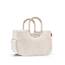 reisenthel loopshopper M teddy sand – Stabile Tasche mit praktischen Fächern aus recycelten PET-Flaschen – Eleganz beim Einkaufen, viel Funktion inklusive!