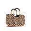 reisenthel loopshopper M Frame Leo Macchiato – Stabile Tasche mit praktischen Fächern aus recycelten PET-Flaschen – Eleganz beim Einkaufen, viel Funktion inklusive!