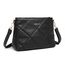 Miss Lulu Umhängetasche Damen Klein, Handytasche zum Umhängen aus PU Leder, Crossbody Bag mit Verstellbarem Gurt, Umhängetaschen Schultertaschen mit 4 Fächern