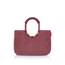 reisenthel loopshopper M twist maroon – Stabile Tasche mit praktischen Fächern aus recycelten PET-Flaschen – Eleganz beim Einkaufen, viel Funktion inklusive!
