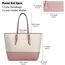 Jocose Moose Damen Handtasche Schultertasche, Vintage Leder Tasche Shopper Groß für BüRo Schule Einkauf, Geschenk mit Einer Damen Geldbörse