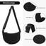 TIAASTAP Damen Halbmond Crossbody Umhängetasche, Unisex Hobo Crossbody Bag, Wasserdichte Leichtes Nylon Bauchtasche mit verstellbarer Schultergurt Für Alltag & Freizeit