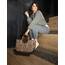 reisenthel loopshopper M Frame Leo Macchiato – Stabile Tasche mit praktischen Fächern aus recycelten PET-Flaschen – Eleganz beim Einkaufen, viel Funktion inklusive!