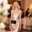 Larcenciel Clutch Schwarz, Elegant Wildleder Handtasche mit Abnehmbarer Kette, Klassisch Samt Envelope Abendtasche, Mode Suede Velvet Umschlag Crossbody Umhängetasche für Hochzeit, Party, 22x11x5CM