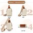 Miss Lulu Umhängetasche Damen Klein, Handytasche zum Umhängen aus PU Leder, Crossbody Bag mit Verstellbarem Gurt, Umhängetaschen Schultertaschen mit 4 Fächern