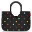 reisenthel loopshopper M frame dots – Stabile Tasche mit praktischer Fächeraufteilung und großer Innentasche aus recycelten PET-Flaschen – wasserabweisendes Design