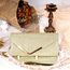 Larcenciel Damen Clutch, Glänzende Pailletten Abendtaschen mit Abnehmbarer Kette, Envelope Handtasche für Damen, Elegante Cross Body Umhängetasche für Hochzeit, Party, Bankett, Feiertage (Gold)
