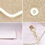 Larcenciel Clutch, Glitzer Pailletten Tasche mit Kette, Elegant Damen Abendtasche Kleine Envelope Handtasche für Hochzeit Party Bankett (Champagner)