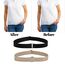 BLMHTWO 2 Stück GüRtel Ohne Schnalle, Elastischer Gürtel Damen Unsichtbar Elastischer Gürtel Unsichtbarer Gürtel Damen Verstellbare Elastische GüRtel für Jeans Kleider Abendkleider