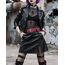 JasGood Punk Gürtel Nietengürtel Damen und Herren Doppelloch Gürtel mit Punk Style CosplayGürtel Hip Hop RockGürtel für Oder Gothic-Outfits