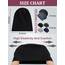 Senker Fashion Slouchy Beanie-Mütze für Damen und Herren, Chemo-Kopfbedeckung, Baumwolle, weich, leicht, Chemo-Totenkopfkappe, elastisch, Schwarz Rot, Large