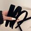 Goiern 3 Stück Samt Haarreifen Schwarz, Solides, Einfaches Haarreif für Damen und Mädchen, Breit, Mittel und Dünn Stirnband, Mode Haarschmuck