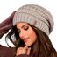 FURTALK Damen Beanie Mütze Warme Wintermütze mit Weichem Innenfutter Gefütterte Strickmütze