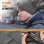 HAMUNI Mütze Damen Dünne Mütze Herren - Slouch Beanie - Leicht Weich Chemo Mützen - Atmungsaktiv Longbeanie - Elastisch Mützen - Ideale Beanie Mütze für Alle Jahreszeiten (Dunkelgrau)