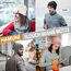 HAMUNI Mütze Damen - Dünne Slouch Beanie Mütze Herren - Leicht Weich Chemo Mützen - Atmungsaktiv Longbeanie - Elastisch Beanie Mütze Ideale für Alle Jahreszeiten (01Weiß)