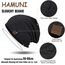 HAMUNI Slouchy Beanie Hip-Hop Weiche Leichte Laufende Beanie Mütze Atmungsaktivität Erwachsene Zwerg Hüte Chemo Cap Schädel Cap für Herren Damen