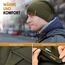 HAMUNI Mütze Damen Dünne Mütze Herren - Slouch Beanie Mütze - Leicht Weich Chemo Mütze - Atmungsaktiv Long Beanie - Elastisch Mütze - Ideale Beanie Mütze für Alle Jahreszeiten (Militärgrün)