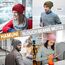 HAMUNI Mütze Damen Dünne Mütze Herren - Slouch Beanie Mütze - Leicht Weich Chemo Mütze - Atmungsaktiv Long Beanie - Elastisch Mütze - Ideale Beanie Mütze für Alle Jahreszeiten (Militärgrün)
